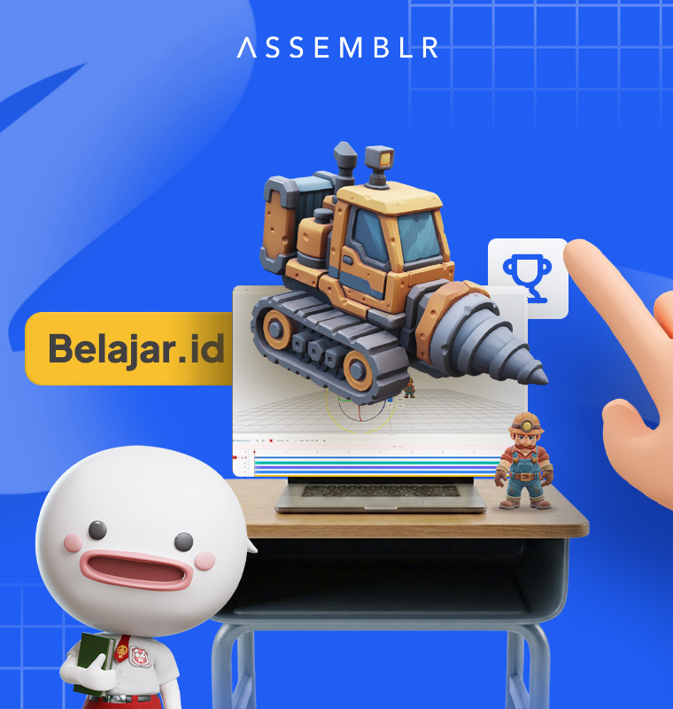 Latest Assemblr Updates: New Editor, Belajar.id, and LessonCrafts